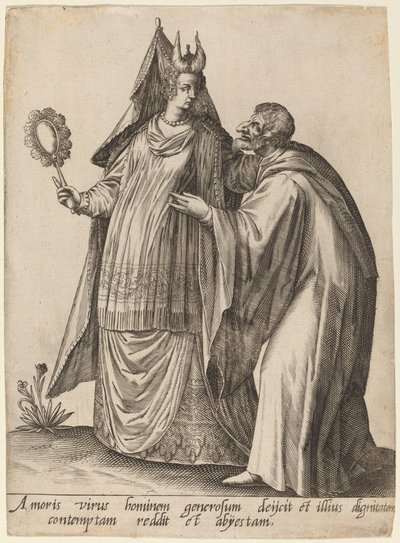 Amoris virus hominem... von Robert Boissard after Jean Jacques Boissard