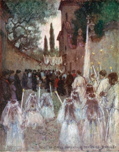 Fronleichnamsfest von Robert Charles Goff