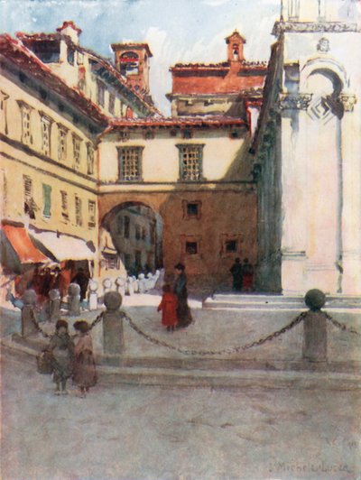 Piazza San Michele, Lucca von Robert Charles Goff