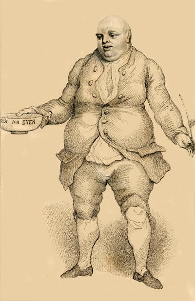 Sam House, der patriotische Wirt, 1822 von Robert Cooper