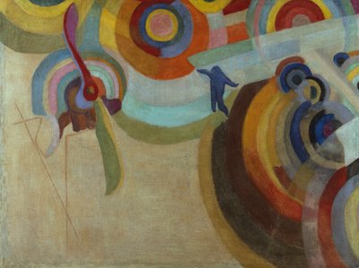Hommage an Bleriot Nr. 2 von Robert Delaunay