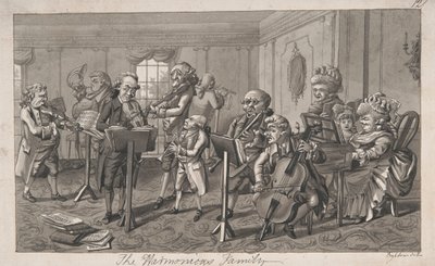 Die harmonische Familie von Robert Dighton