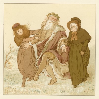 Darstellung des Monats Dezember von Robert Dudley