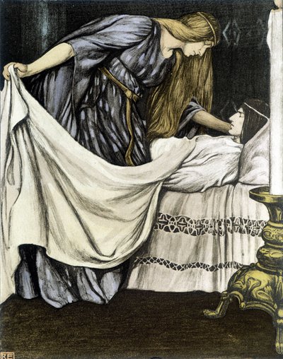 Der Tod von Tristan - in „Der Roman von Tristan und Isolde“ von Robert Engels von Robert Engels