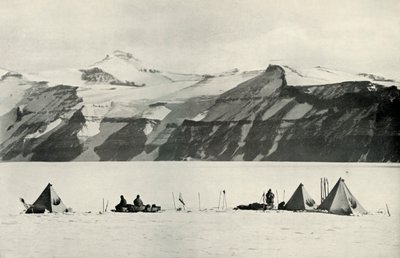 Lager unter dem Wild Range, 20. Dezember 1911 von Robert Falcon Scott