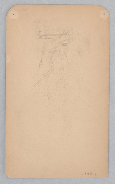 Studie für eine tanzende Frau, "Moods to Music," Mendelssohn Glee Club, New York, NY von Robert Frederick Blum