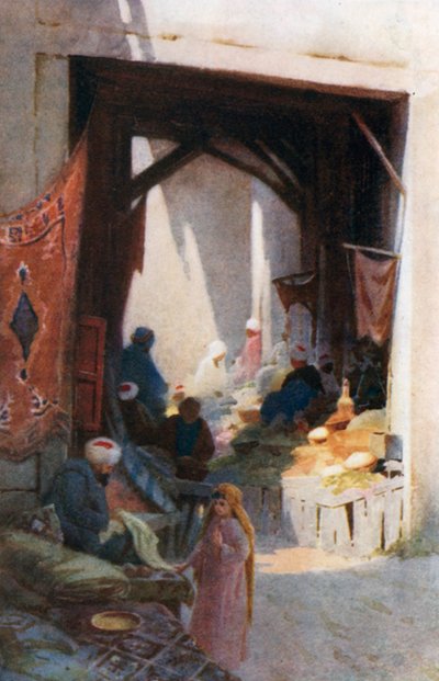 Ein Basar von Robert George Talbot Kelly