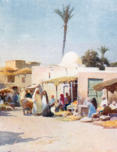 Eine Ecke auf dem Marktplatz von Robert George Talbot Kelly