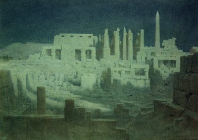 Mondlicht in Karnak von Robert George Talbot Kelly
