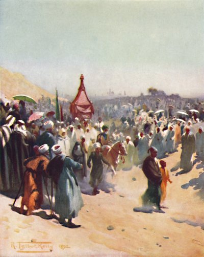 Rückkehr des Mahmal, ca. 1880, 1904 von Robert George Talbot Kelly