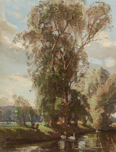 An der Knows Mill Lade, Prestonkirk von Robert Hope