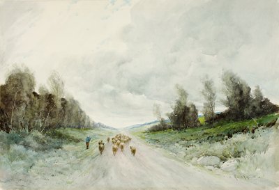 Eine Straße in Northumberland von Robert J. Hewitt