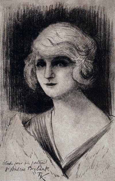 Porträt von Andree Brabant von Robert Kastor
