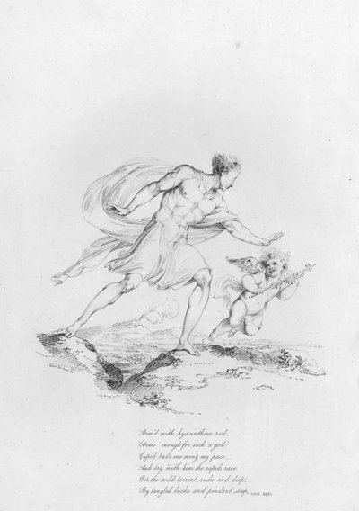 Anacreon, Ode XXXI von Robert Kerr (after) Porter