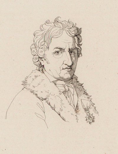 Porträt des Komponisten Pierre-Alexandre Monsigny 1729-1817, ca. 1810 von Robert Lefevre