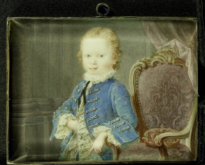 Willem V (1748-1806), Prinz von Oranien-Nassau, als Kind von Robert Mussard