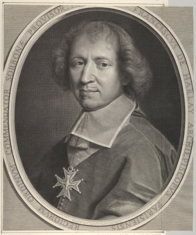François de Harlay de Champvallon von Robert Nanteuil