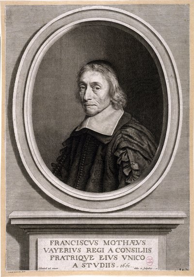 François de la Mothe-Levayer. 1661. von Robert Nanteuil