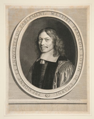 François Lotin de Charny (Präsident am Parlament von Paris) von Robert Nanteuil