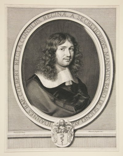 Jean-Baptiste Colbert, Contrôleur général des Finances (General Comptroller of Finances) von Robert Nanteuil