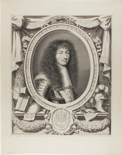 Ludwig XIV von Robert Nanteuil