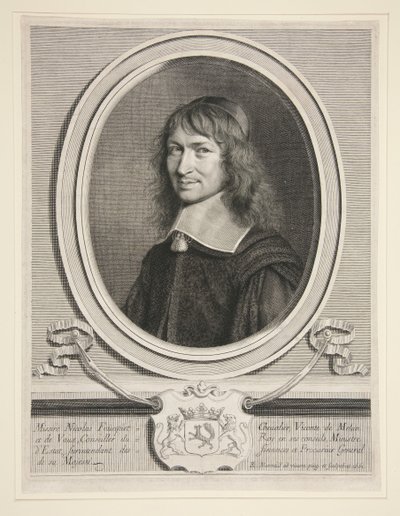 Nicolas Fouquet (Foucquet), Vicomte von Melun und von Vaux von Robert Nanteuil