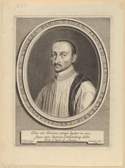 Porträt von Jean Fronteau von Robert Nanteuil