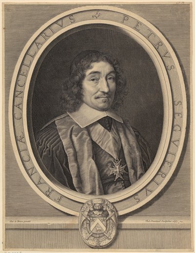 Porträt von Kanzler Pierre Séguier von Robert Nanteuil