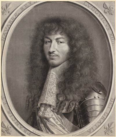 Porträt von Ludwig XIV. von Robert Nanteuil
