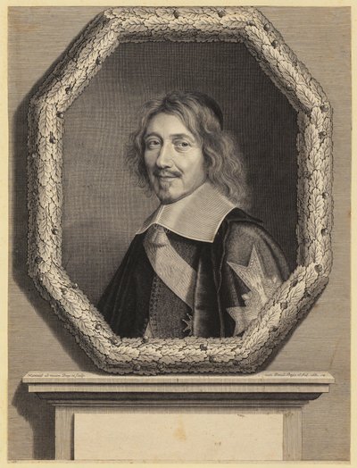 Porträt von Michel IV. Le Tellier, französischer Minister von Robert Nanteuil