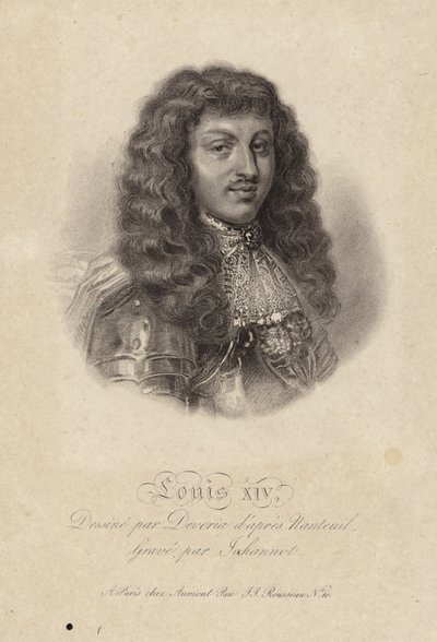 Porträt von König Ludwig XIV. von Robert Nanteuil