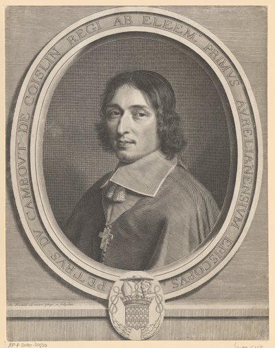 Porträt von Pierre de Cambout de Coislin von Robert Nanteuil