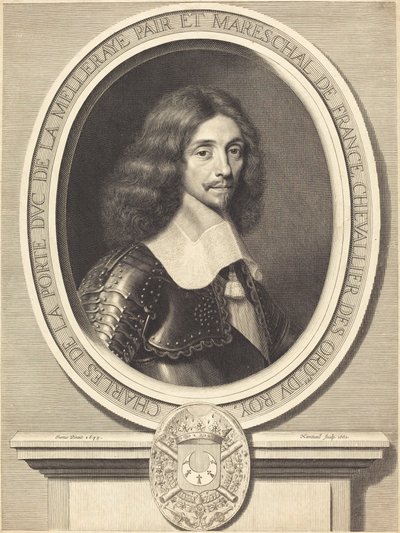 Marschall de La Meilleraye von Robert Nanteuil after Justus van Verus