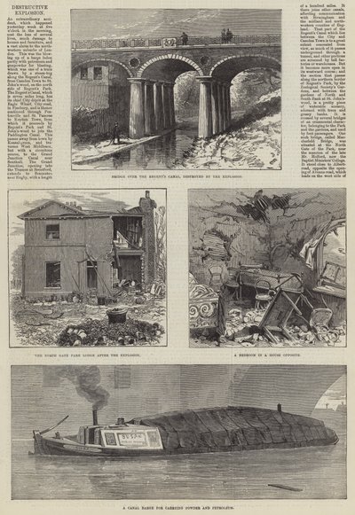 Zerstörerische Explosion von Robert Neal Hind