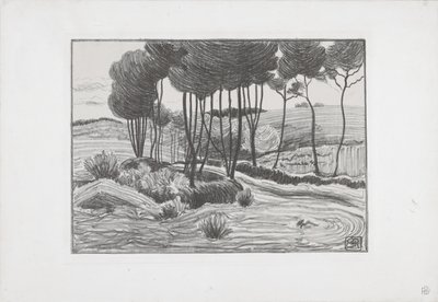Die Pappeln von Robert Polhill Bevan