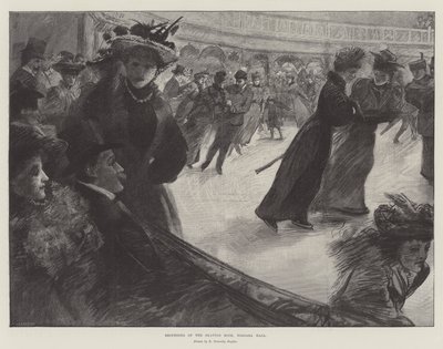 Wiedereröffnung der Eislaufbahn, Niagara Hall von Robert Ponsonby Staples