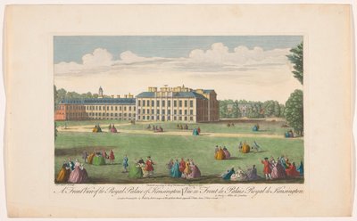 Ansicht des Kensington Palace in London von Robert Sayer