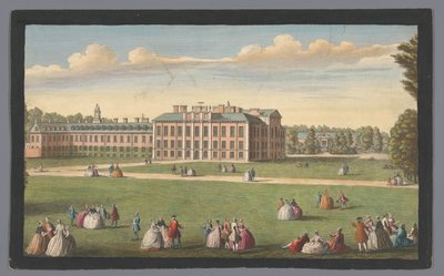 Ansicht des Kensington Palace in London von Robert Sayer