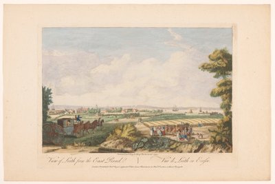 Blick auf die Stadt Leith von Robert Sayer