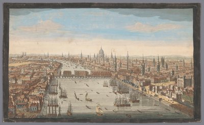 Ansicht der Stadt London von Robert Sayer