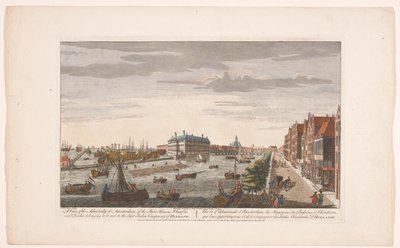 Blick auf das Admiralitätsmagazin in Amsterdam von Robert Sayer
