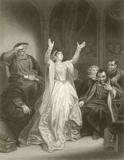 Verurteilung von Anne Boleyn von Robert Smirke