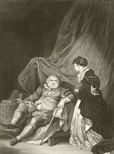 Heinrich VIII. und Catherine Parr von Robert Smirke