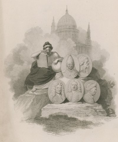 Silhouette der Kuppel von St. Paul