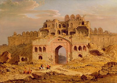 Im Haupteingang des Purana Qila, Delhi von Robert Smith