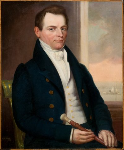Porträt eines Mannes 1830 von Robert Street