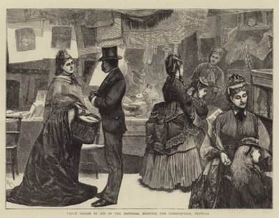 Basar zugunsten des Nationalen Krankenhauses für Tuberkulose, Ventnor von Robert Walker Macbeth