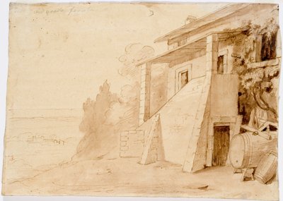 Landschaft, Grottaferrata von Robert Wilhelm Ekman
