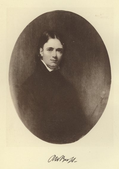 Robert W Buss, Selbstporträt (s/w Foto) von Robert William Buss