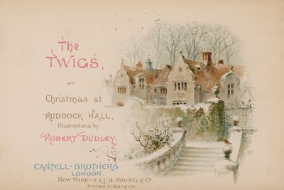 Illustration für Die Zweige oder Weihnachten in Ruddock Hall von Robert after Dudley